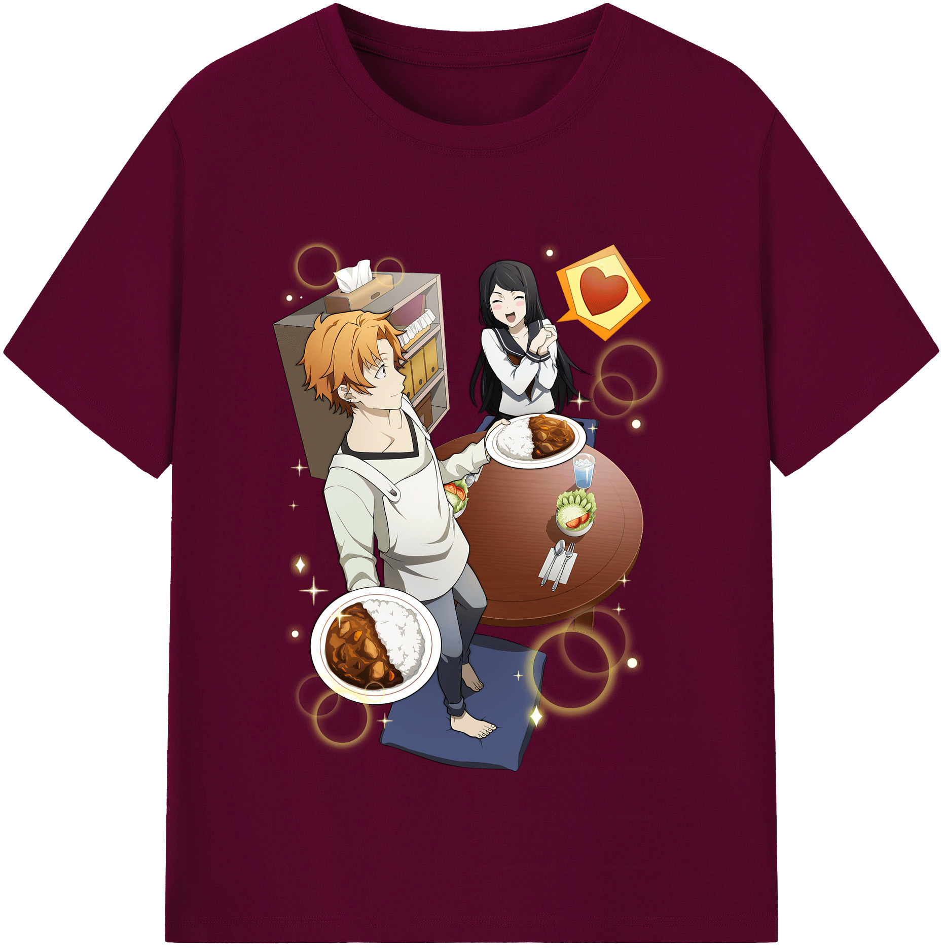 （画像用） 文豪ストレイドッグス Bungo Stray Dogs レディースカジュアルプリントTシャツ（綿100％）